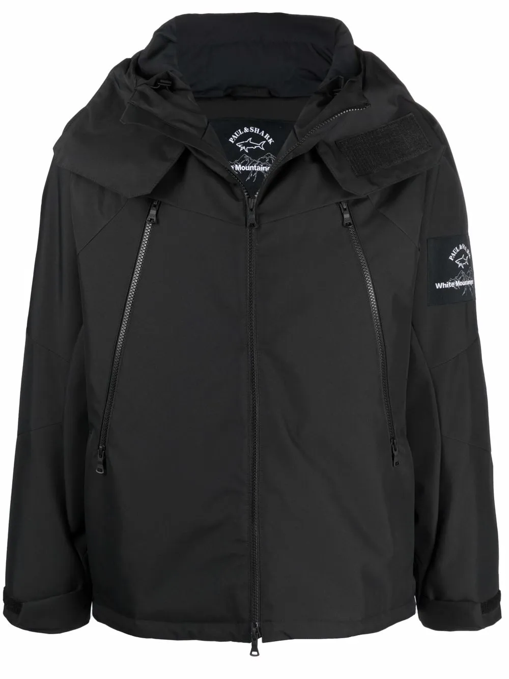 

Paul & Shark parka con capucha de Paul&Shark x White Mountaineering - Negro