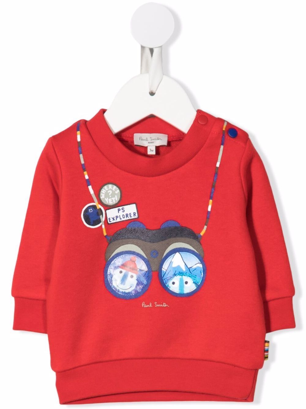 

Paul Smith Junior graphic-print sweatshirt - Red