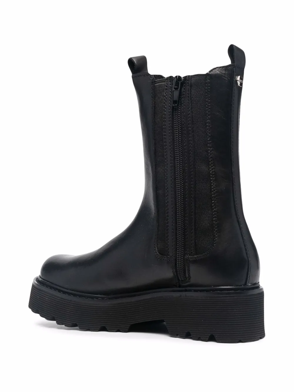 Cult Calf-length Boots In Black