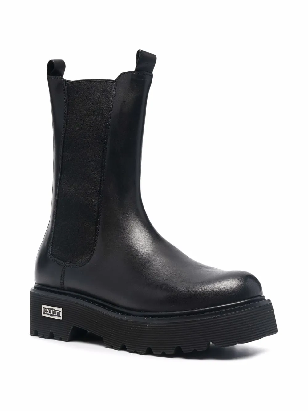 Cult Calf-length Boots In Black
