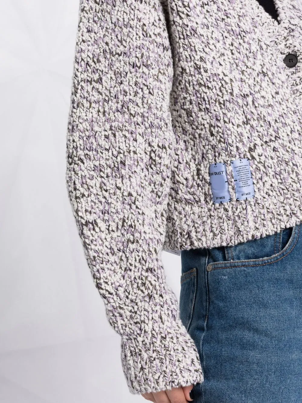 MCQ Vest met V-hals Wit
