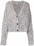 MCQ chunky knit V-neck cardigan - White