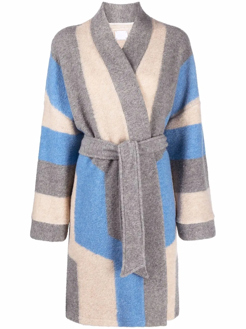 Merci кардиган в стиле колор-блок