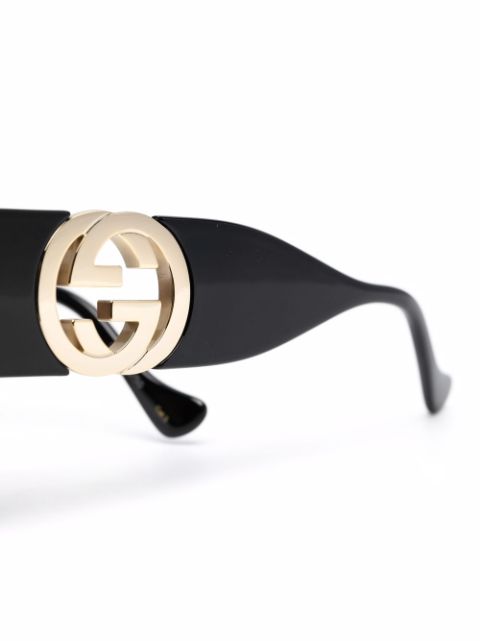 Gucci Eyewear square-frame Chain Sunglasses - Farfetch