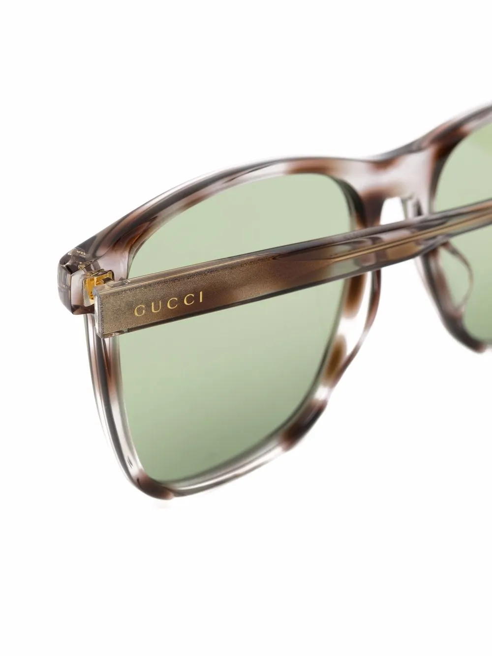 фото Gucci eyewear солнцезащитные очки в квадратной оправе