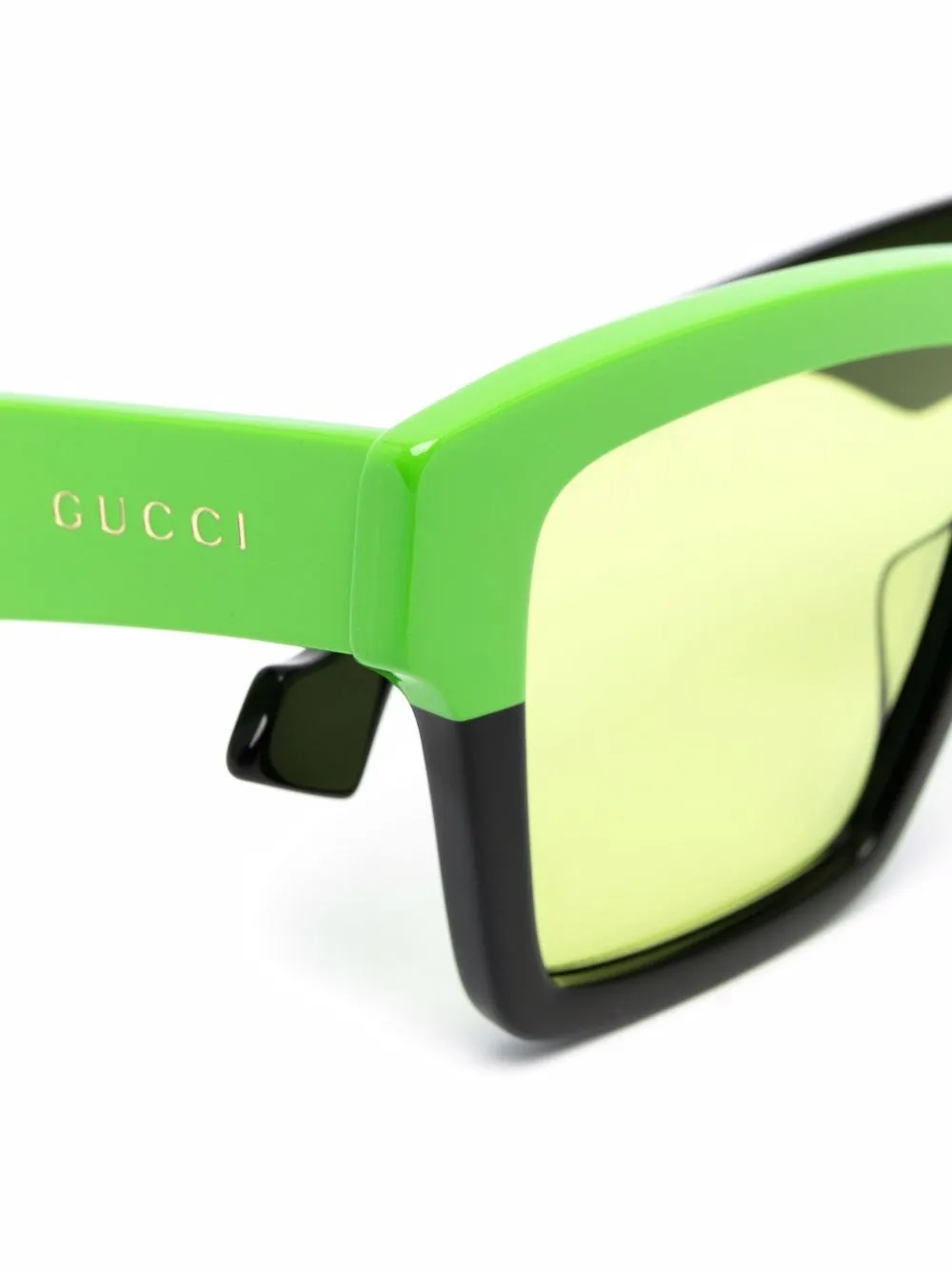 фото Gucci eyewear солнцезащитные очки в квадратной оправе