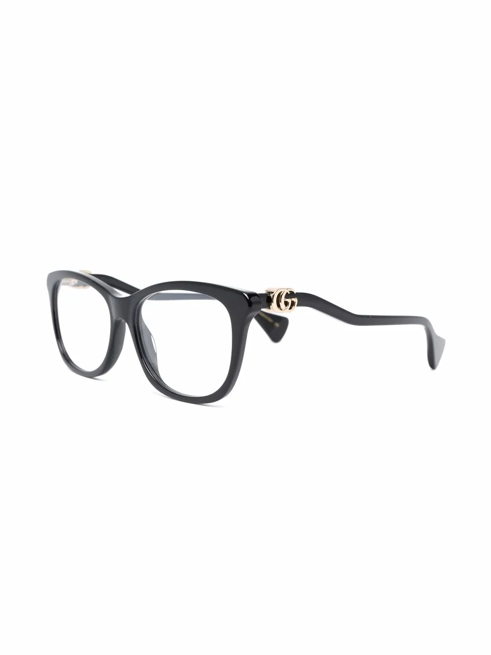 фото Gucci eyewear очки в квадратной оправе с логотипом