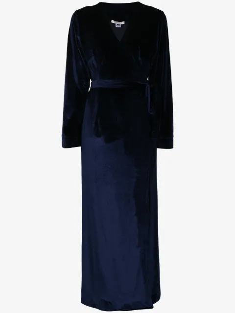 Gilda & Pearl robe de chambre Saratoga en velours