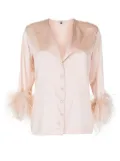 Gilda & Pearl Camille silk pajama - Neutrals