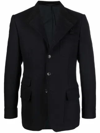 Gucci Pre-Owned stand-up Collar single-breasted Jacket - Farfetch