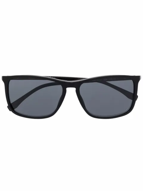 BOSS rectangle frame sunglasses