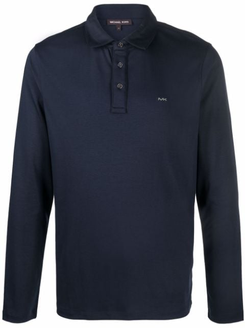 Michael Kors embroidered-logo polo shirt