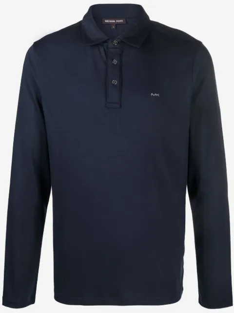 Michael Kors embroidered-logo polo shirt