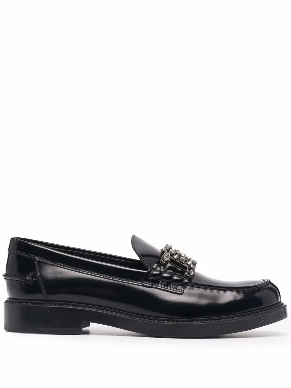 Tod's лоферы с заклепками