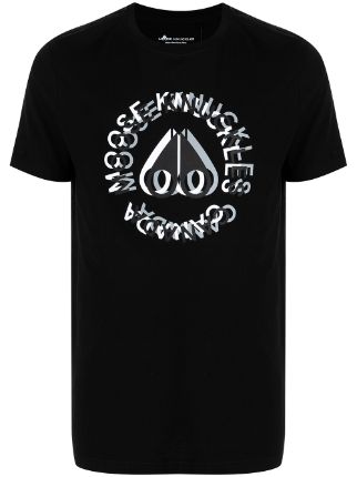 Moose Knuckles logo-print Cotton T-shirt - Farfetch