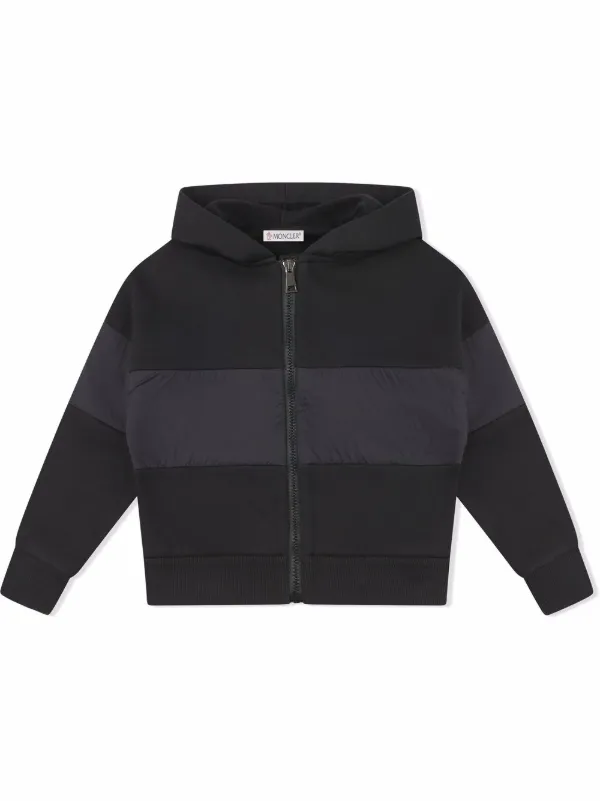 Moncler Enfant colour-block Logo Tracksuit Set Black FARFETCH IN