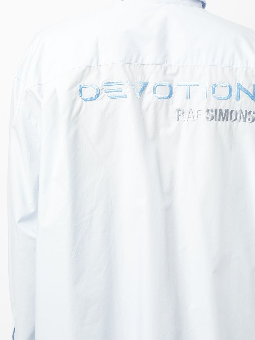 фото Raf simons рубашка на пуговицах с логотипом