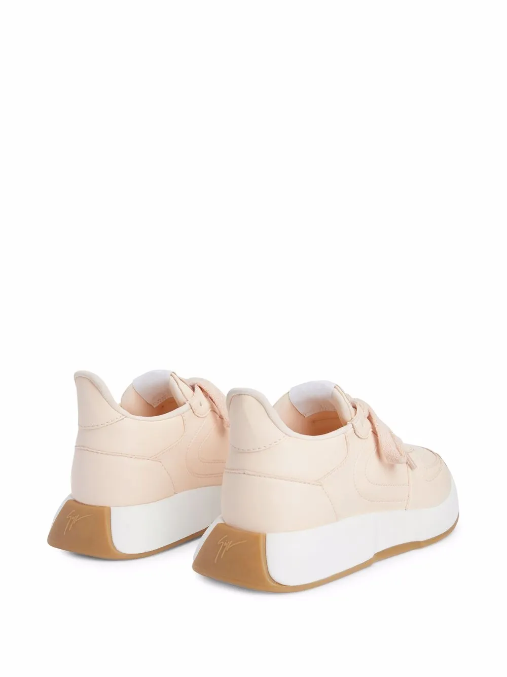 Giuseppe Zanotti Ferox Lace-up Sneakers In Pink