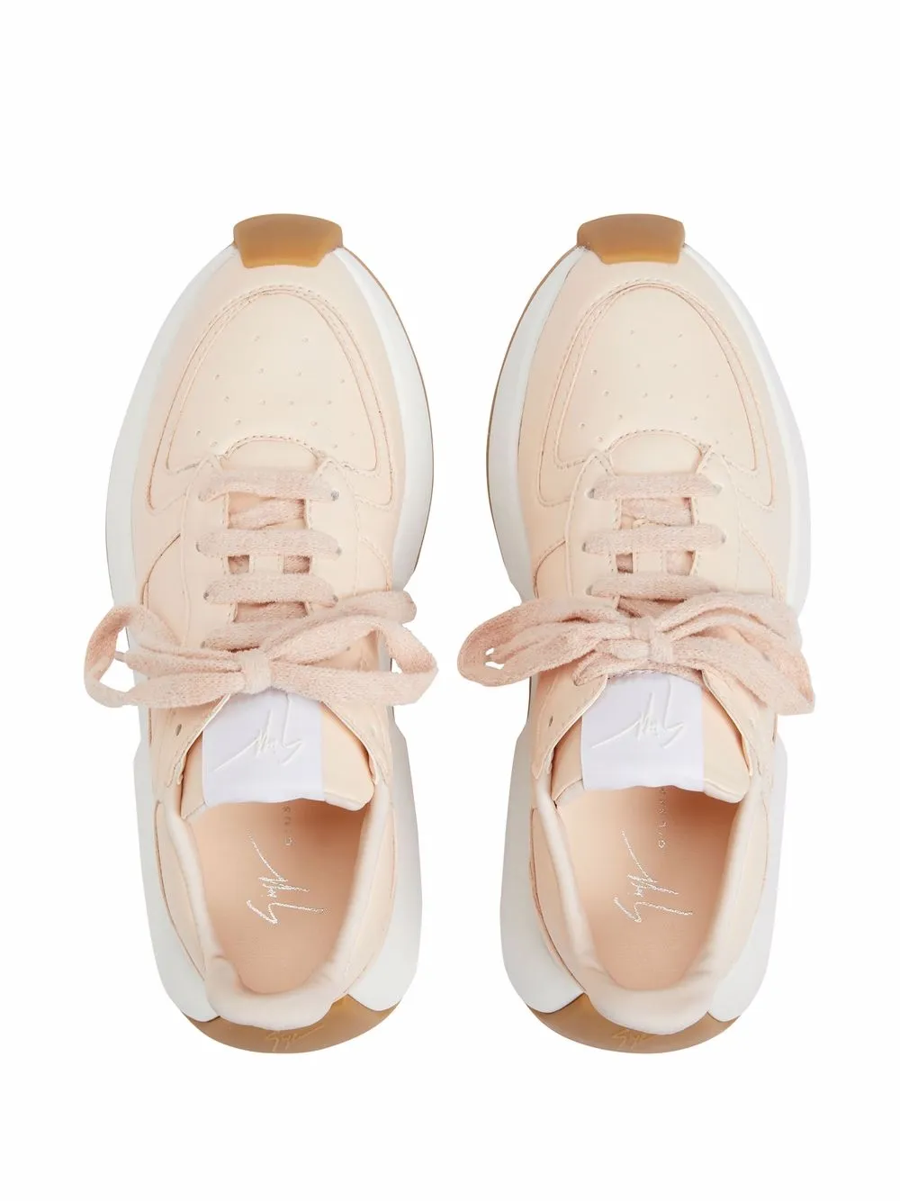 Giuseppe Zanotti Ferox Lace-up Sneakers In Pink