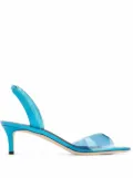 Giuseppe Zanotti Lilibeth Plexy sandals - Blue