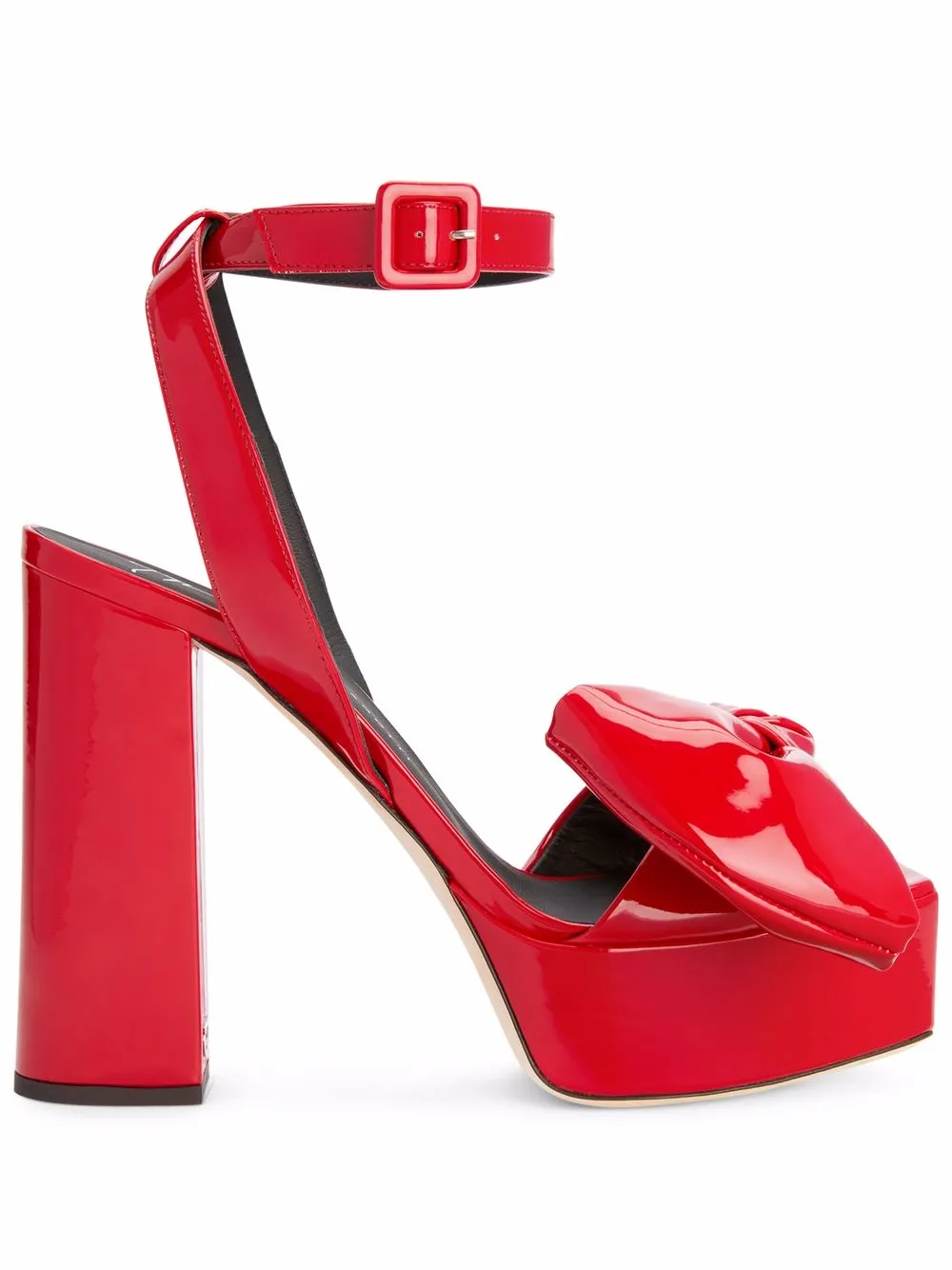 

Giuseppe Zanotti sandalias de plataforma Eunomya - Rojo