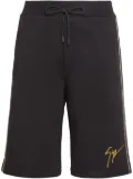 Giuseppe Zanotti LR 16 track shorts - Black