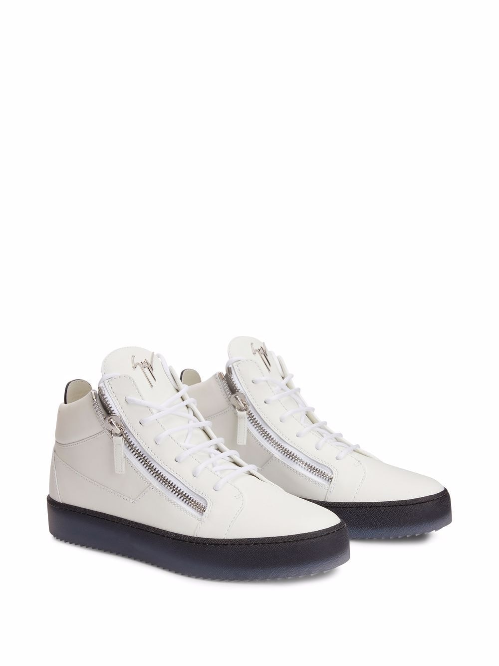 Giuseppe Zanotti Kriss leren sneakers - Wit