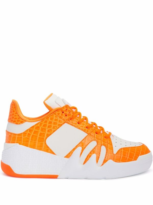 Orange giuseppe 2025 zanotti sneakers