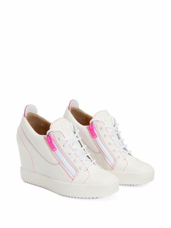 giuseppe zanotti addy wedge sneakers