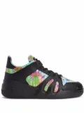 Giuseppe Zanotti Talon tie-dye sneakers - Black