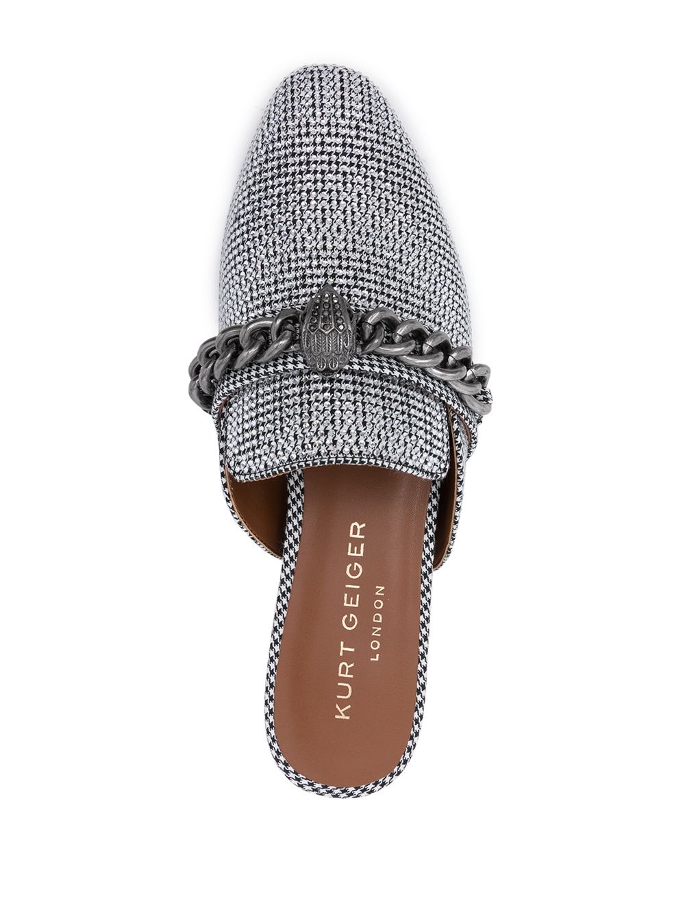 Kurt Geiger London Chelsea Chain Strap Slippers - Farfetch