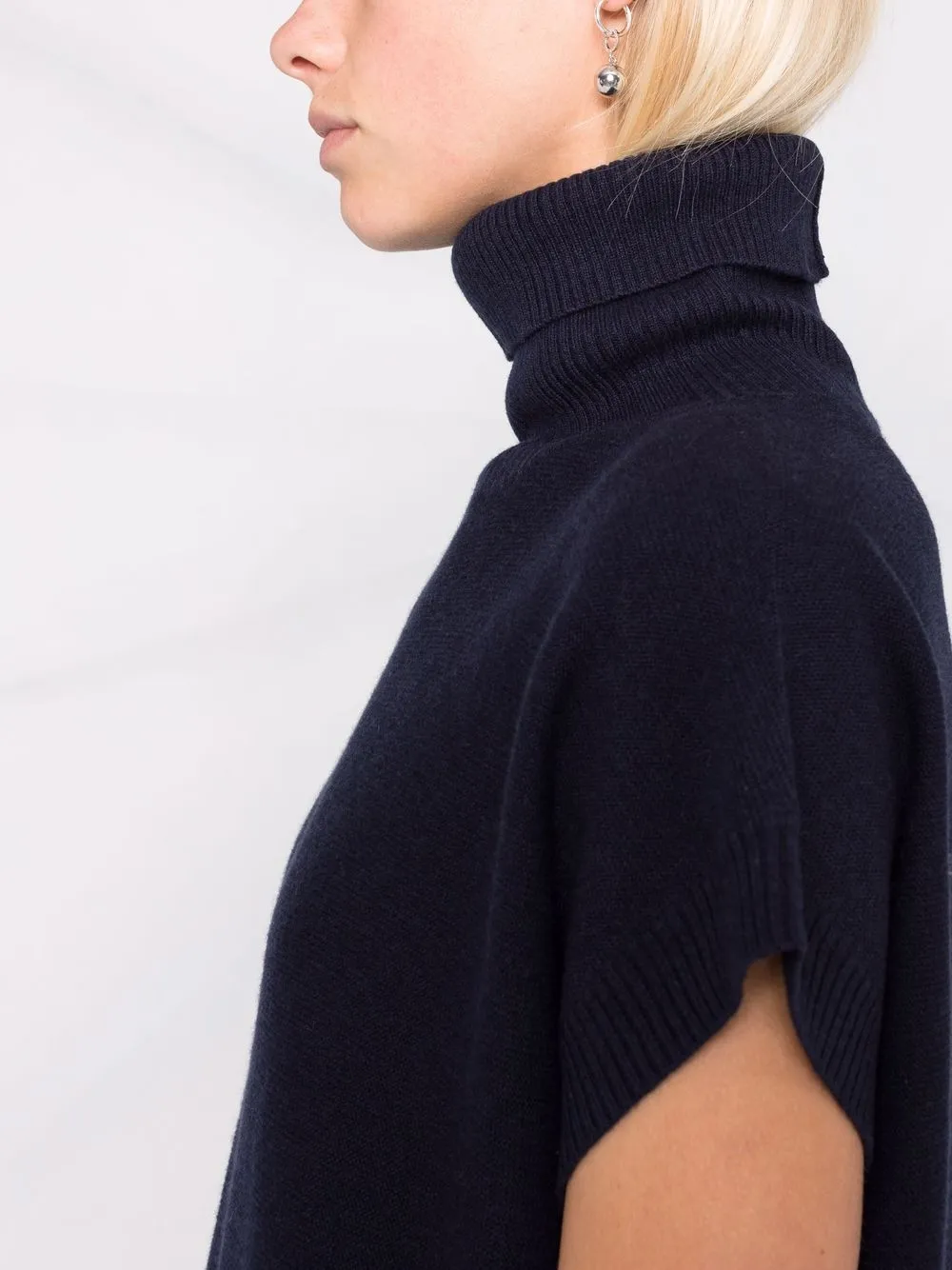 фото Fabiana filippi трикотажный топ с рукавами кап