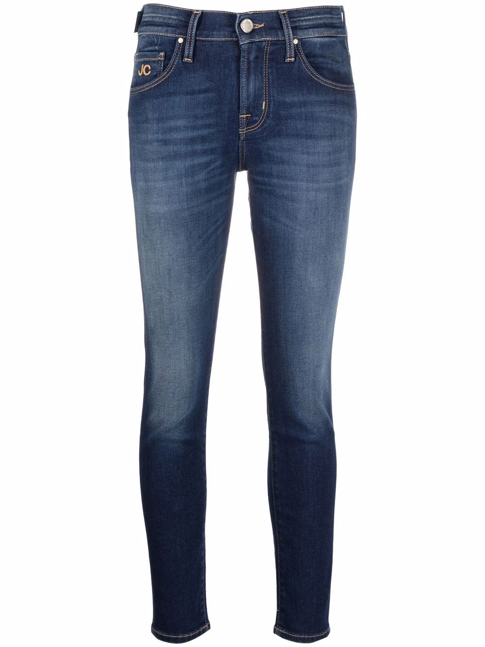 

Jacob Cohen skinny jeans con tiro medio - Azul