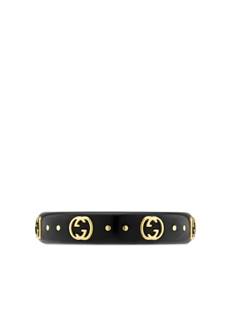 Gucci anillo Icon en oro amarillo de 18kt con banda