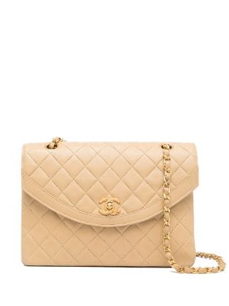CHANEL Pre-Owned 1985-1993 CC diamond-quilted Crossbody Bag - Farfetch