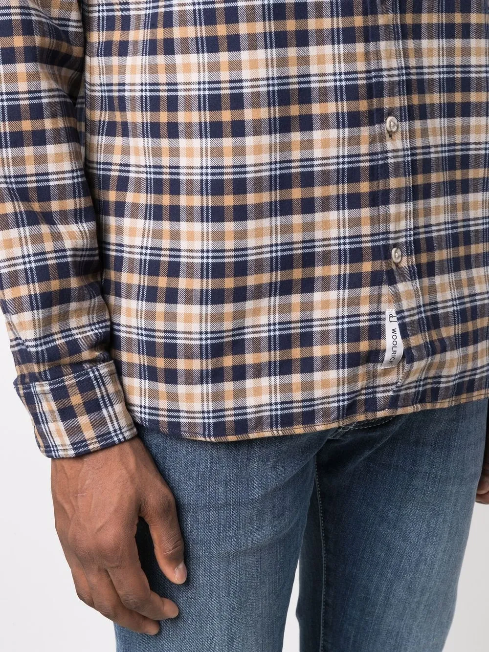 фото Woolrich рубашка в клетку