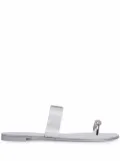 Giuseppe Zanotti Ring Plexi sandals - Silver