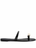 Giuseppe Zanotti Dynamo Ring sandals - Black