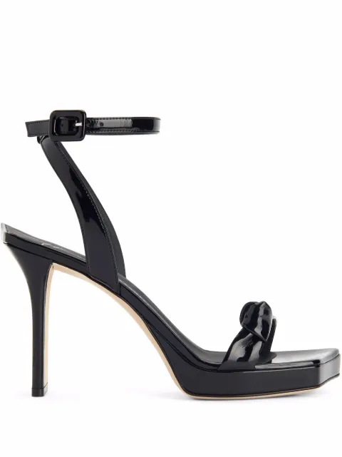 Giuseppe Zanotti Nefertite knot 100mm sandals
