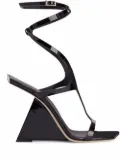 Giuseppe Zanotti 105mm Tutankamon angled-heel sandals - Black
