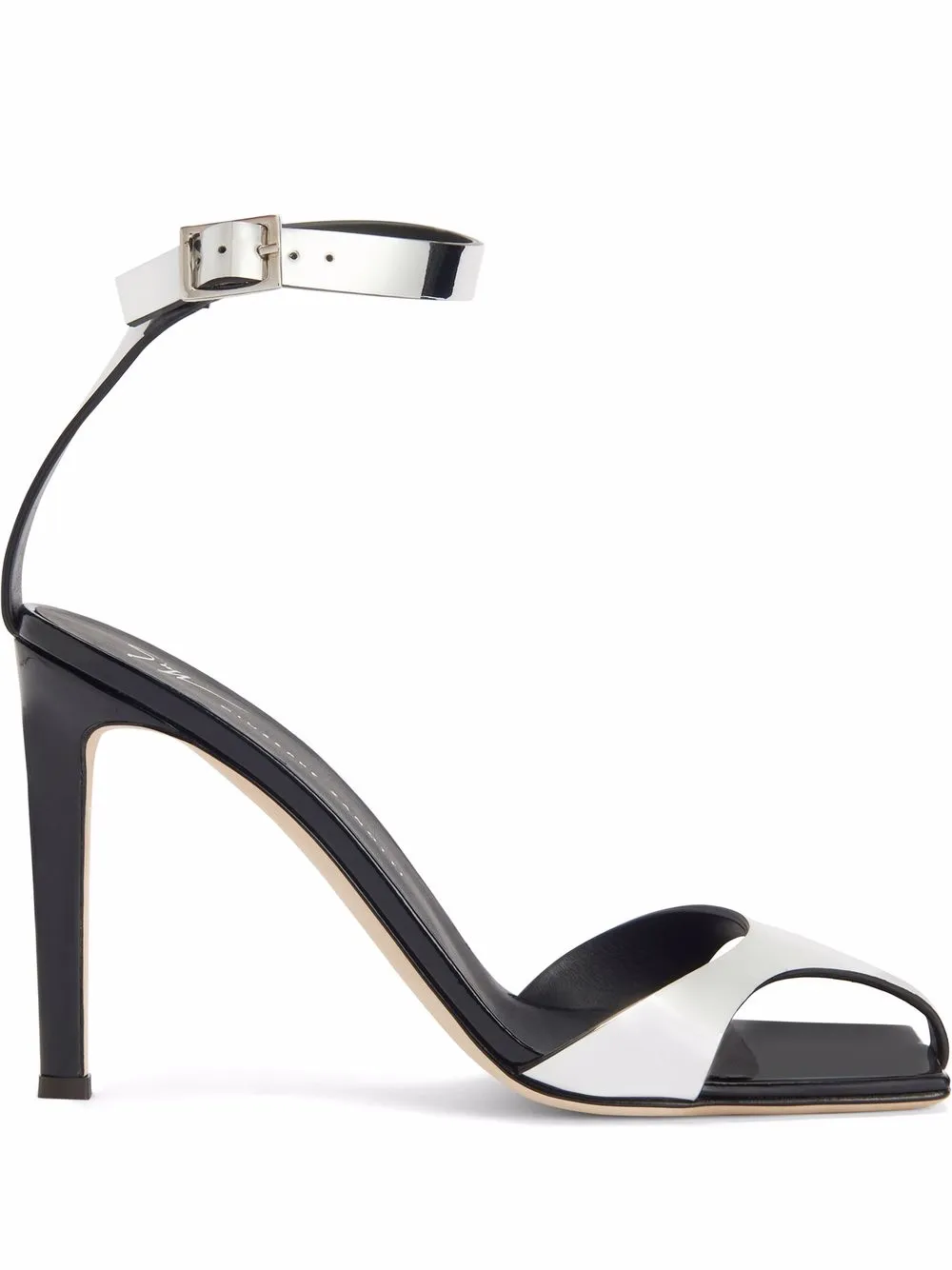 

Giuseppe Zanotti Klizia 105mm open-toe sandals - Silver