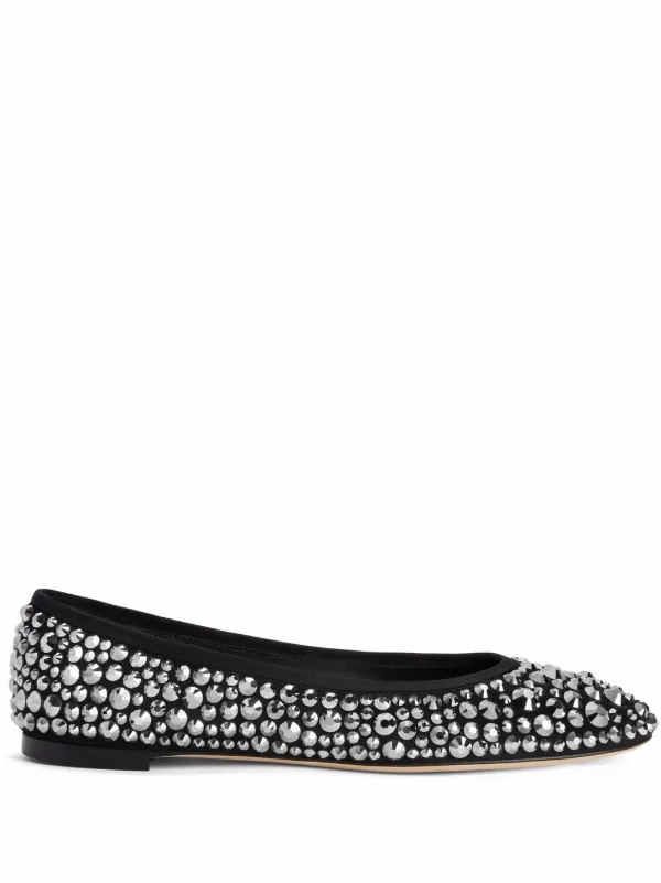 giuseppe zanotti ballerina flats