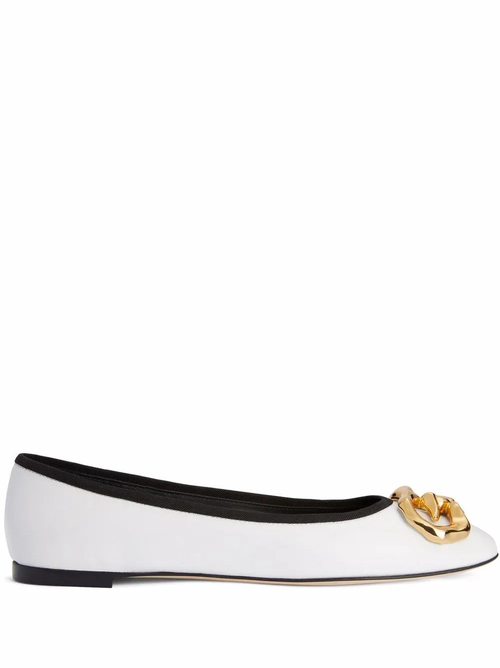 

Giuseppe Zanotti Amur ballerina shoes - White