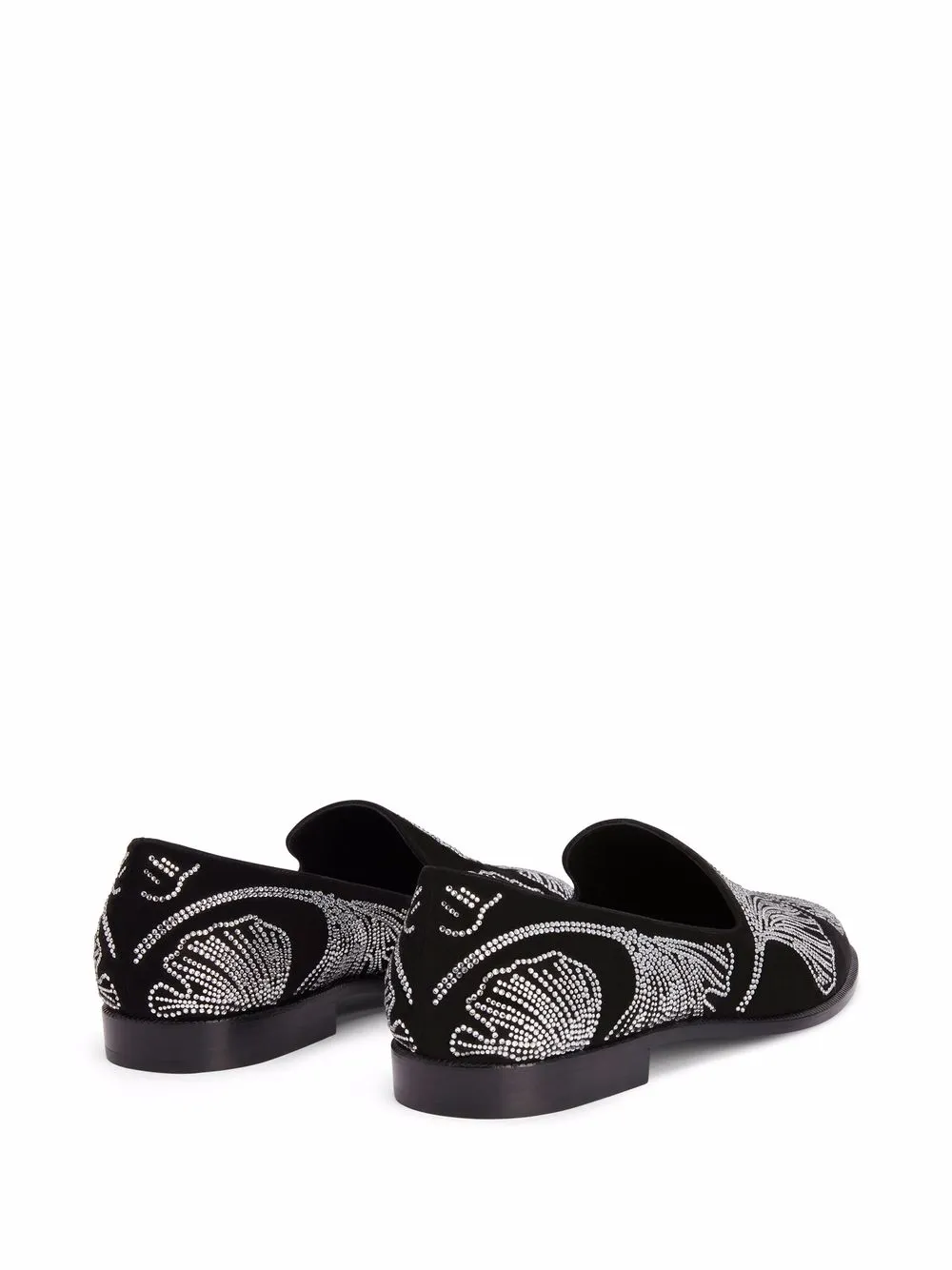 Giuseppe Zanotti 자레스 크리스털 로퍼 - Farfetch