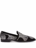 Giuseppe Zanotti Jareth crystal-embellished loafers - Black