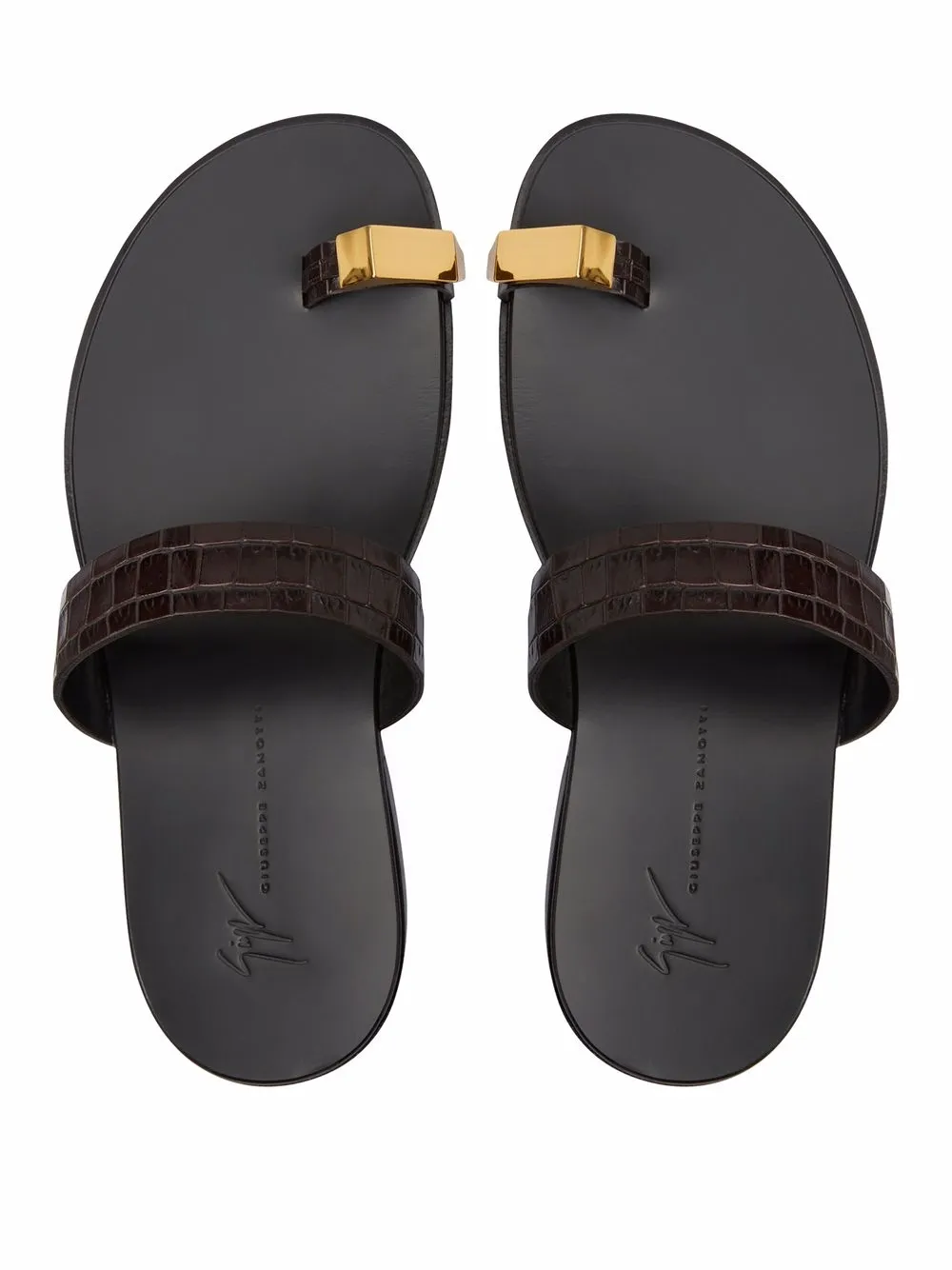 Giuseppe Zanotti Mocassini Bardack con effetto coccodrillo | Scarpe | Image 4
