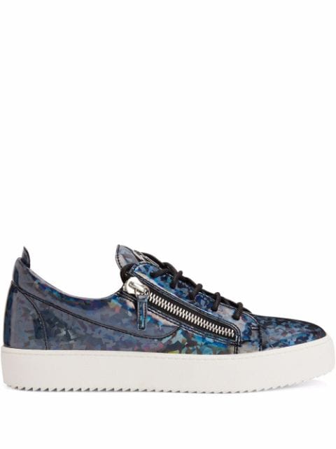 Giuseppe Zanotti - Frankie foil low-top sneakers