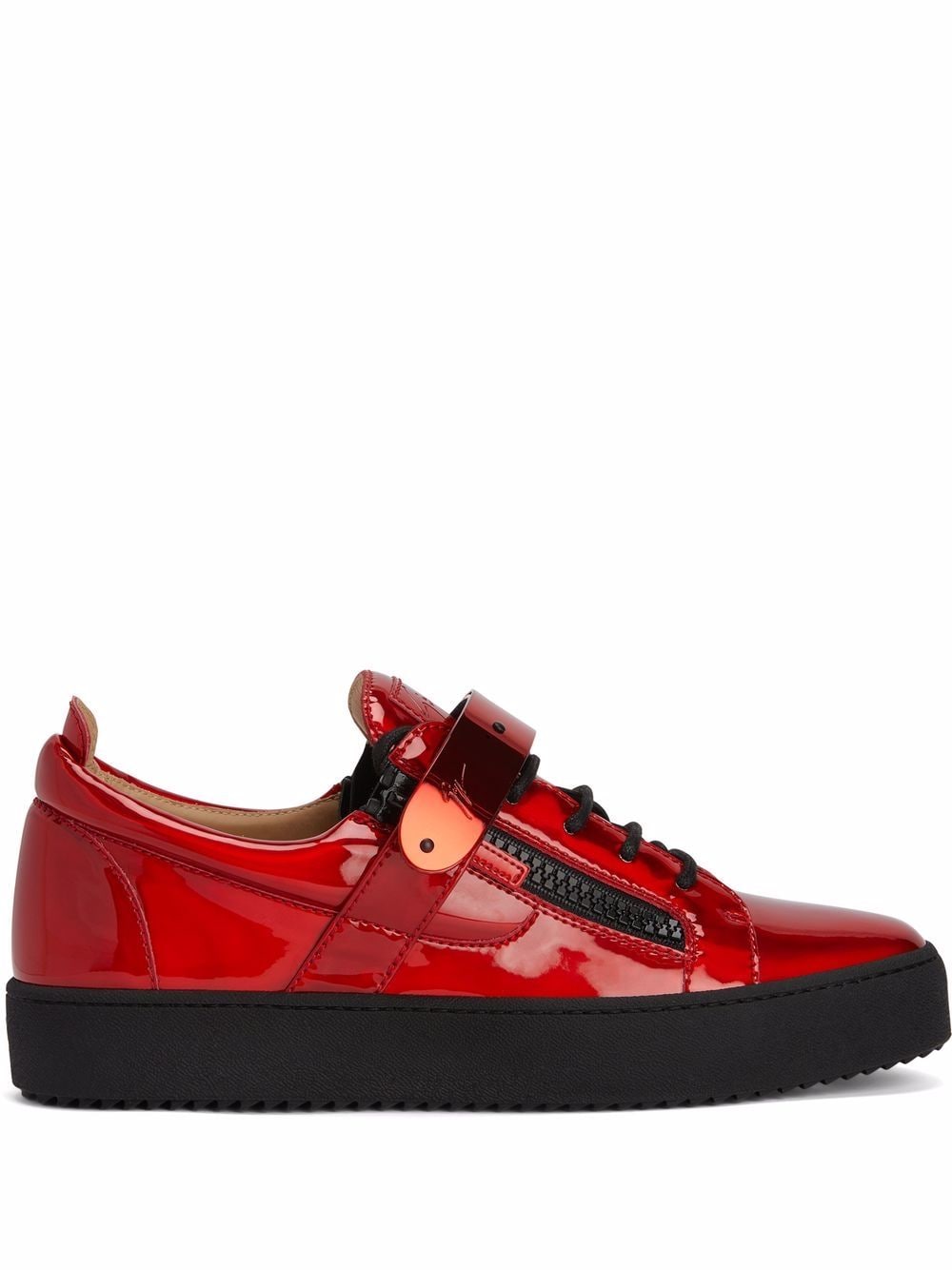 

Giuseppe Zanotti tenis bajos Coby - Rojo