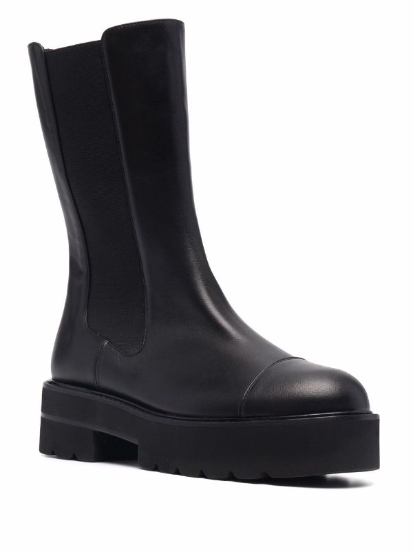 stuart weitzman leather boots