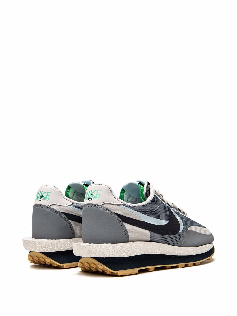 Nike x CLOT x Sacai LDWaffle "Cool Grey" Sneakers - Farfetch
